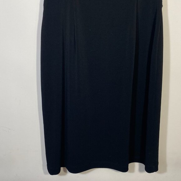 Ann Taylor: "Little Black Dress" Black Sheath Dress - Petite Small - Picture 4 of 6
